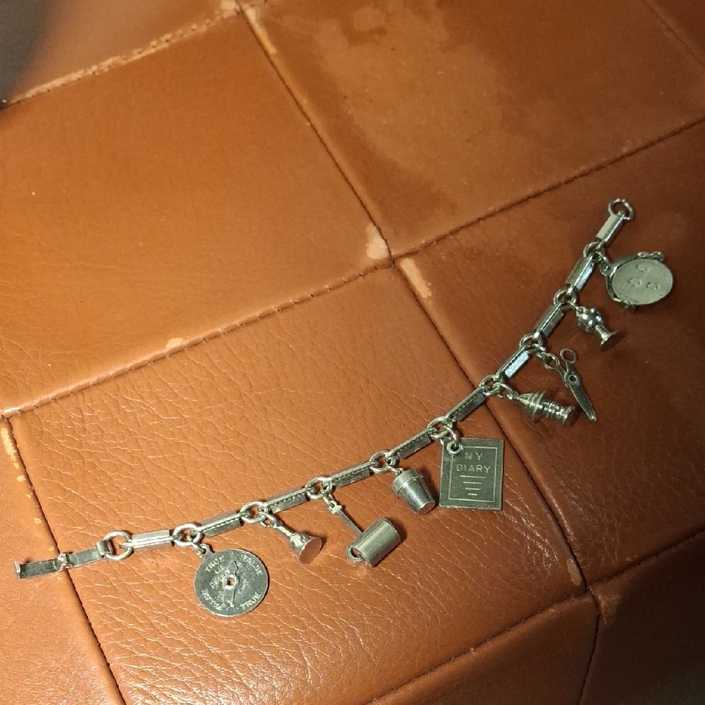 Silver Charm Bracelet